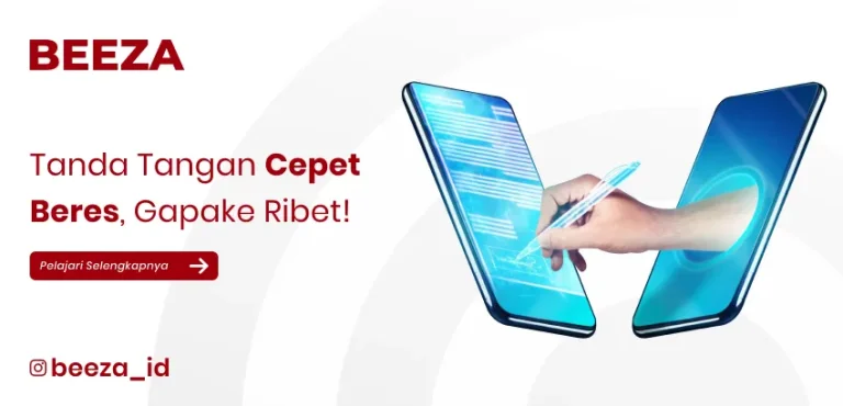 Tanda Tangan Cepet Beres, Gapake Ribet!