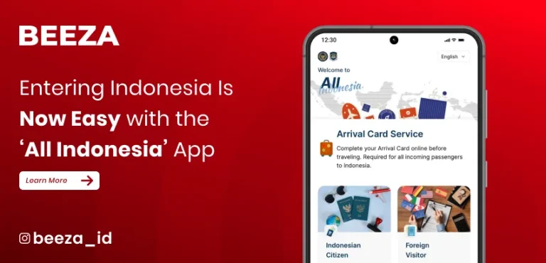 Entering Indonesia Now Requires Filling Out the All Indonesia App
