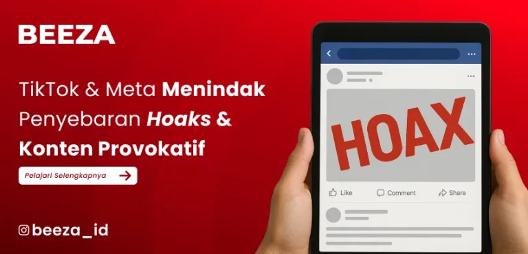 Indonesia Panggil TikTok & Meta untuk Bahas Penyebaran Hoaks di Media Sosial