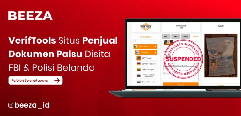 VerifTools, Situs Penjual Dokumen Palsu untuk Lolos KYC, Disita FBI & Polisi Belanda