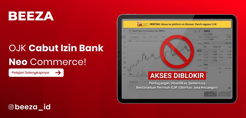 OJK Cabut Izin Bank Neo Commerce